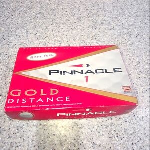 Pinnacle Gold Distance Golf Balls #1 8 Balls